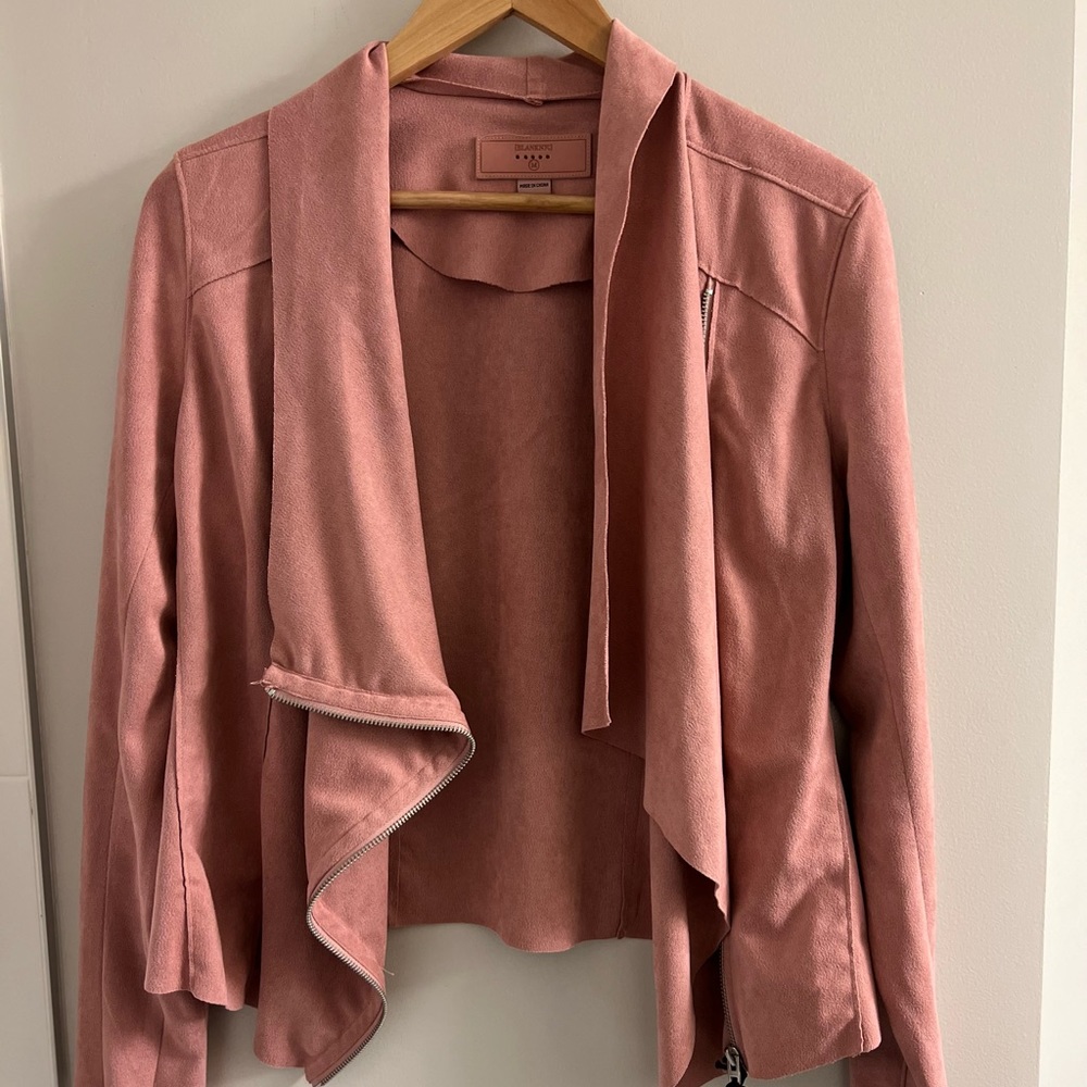 Lightweight pink crossover jacket